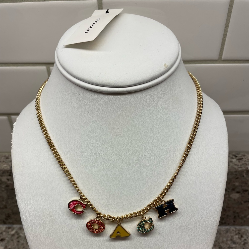 NWT COACH Bundle - Necklace & Watch - Picture 2 of 5
